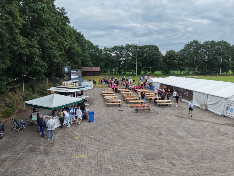 Sitzbereich am Festplatz