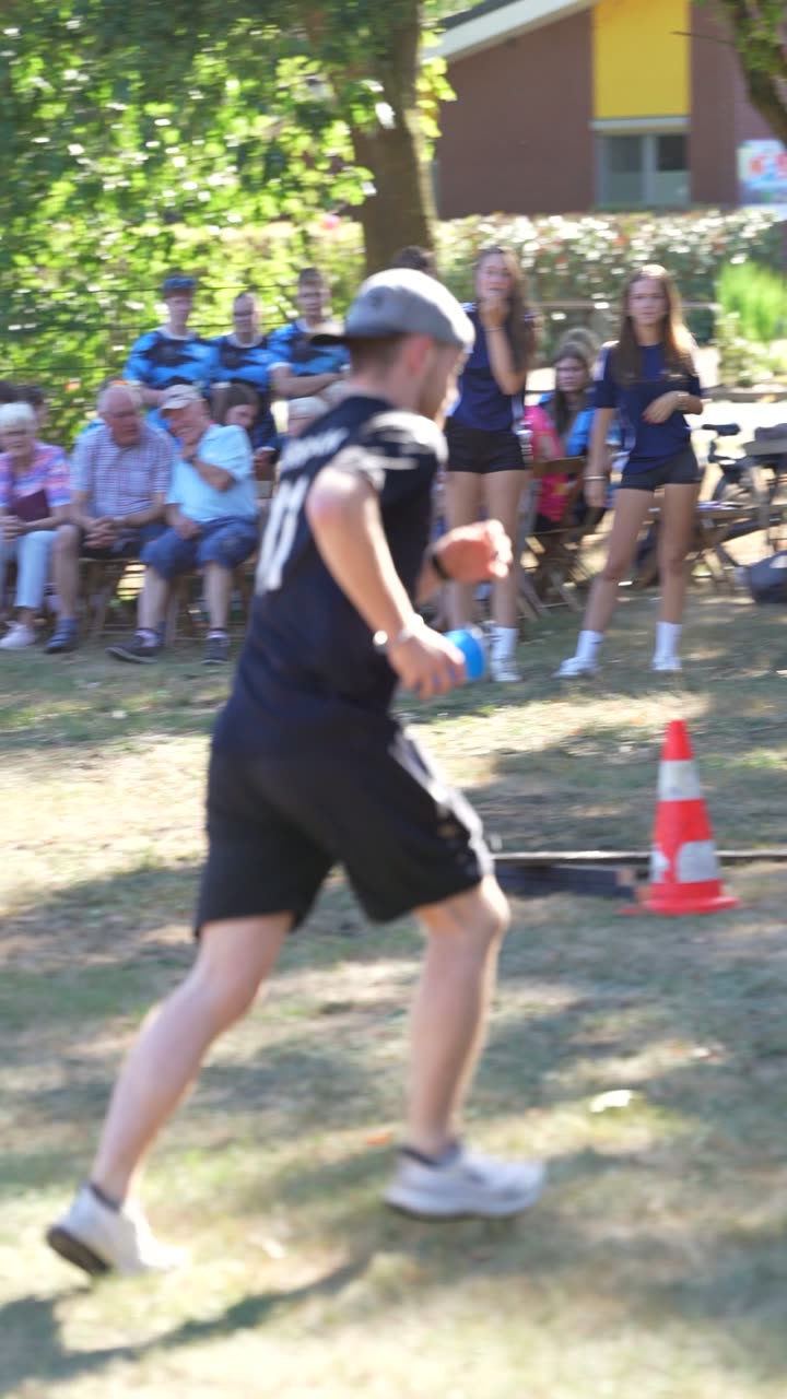 Läufer beim Parcours